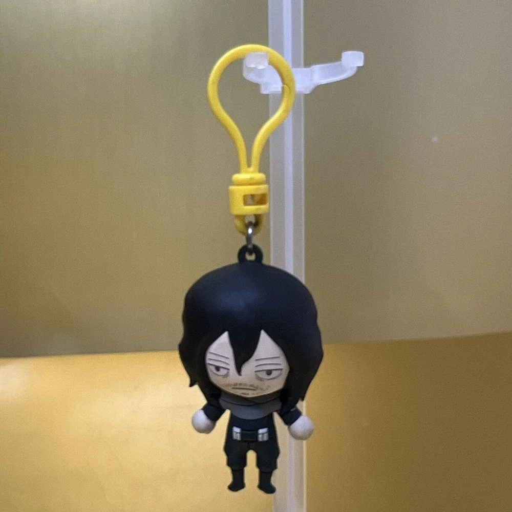 My Hero Academia Shota Aizawa Keychain Bag Clip Anime Figure Hanger Charm